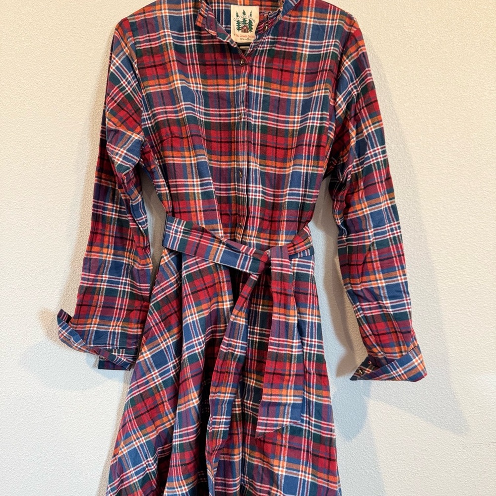 Kiel James Patrick Manchester Barn Cabin Dress XL NWOT - Picture 4 of 11